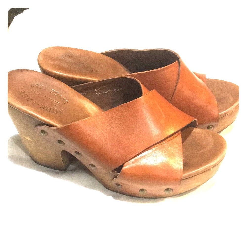 Cork ease size 8 sandal clogs